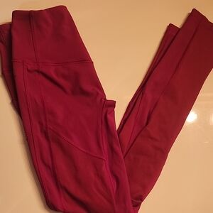 Lululemon Women's Maroon Leggings